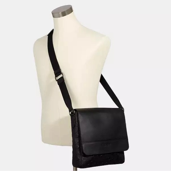 Coach Outlet: Houston Map Bag In Signature Leather - Picture 2 of 12